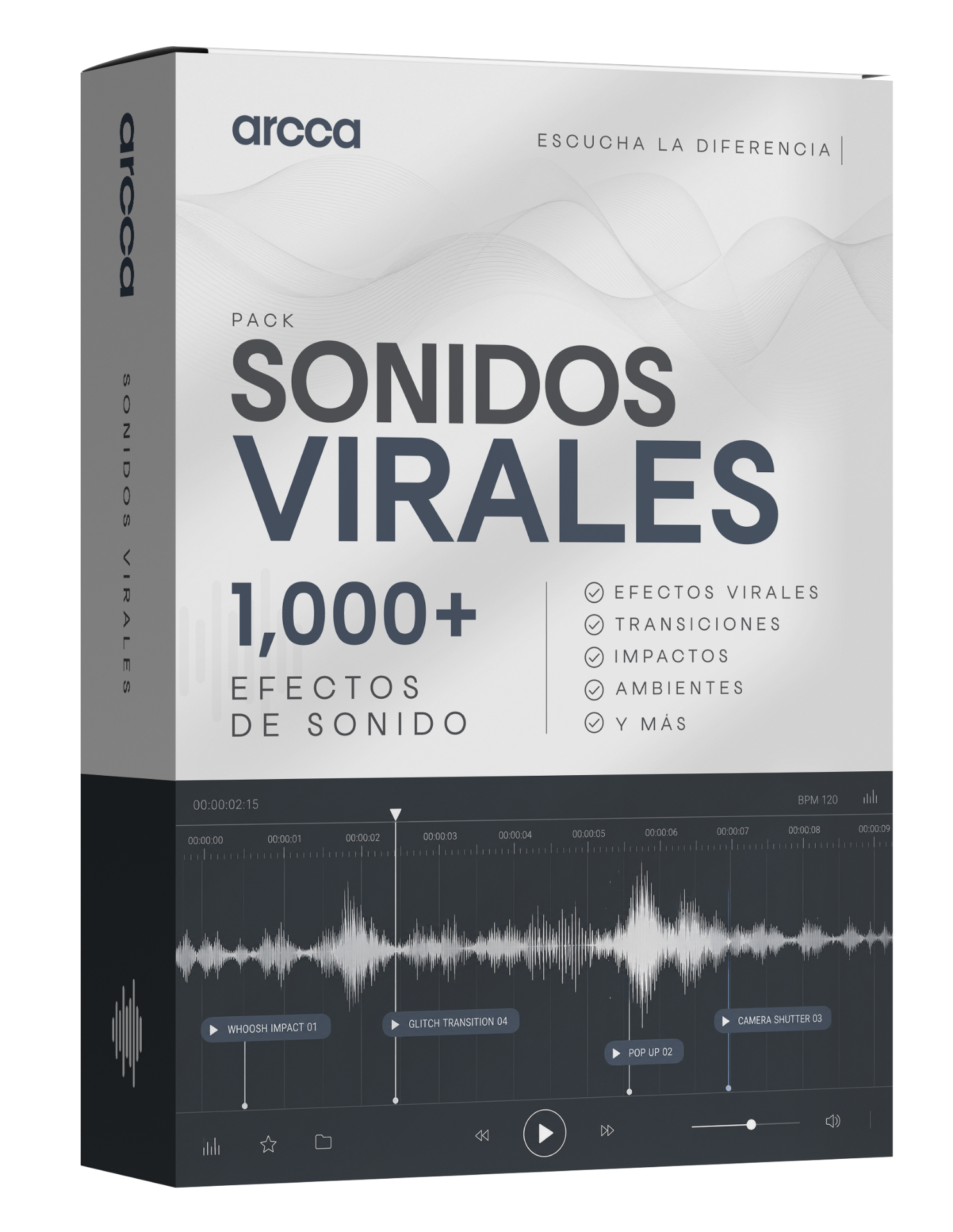 ARCCA Pack Sonidos Virales — 1,000+ efectos